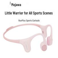 MOJAWA Runplus Bone Conduction Sports Headphones hibisko rausvos spalvos