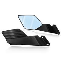 Motorcycle Side View Mirror Fit For Kawasaki NINJA 636 ZX6R 2019-2025 2024 ZX-6R ZX636 Rearview Mirrors Kits Rotate Adjustable mėlyna