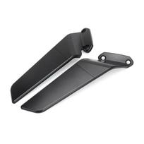 For Kawasaki Ninja ZX4R Motorcycle Stealth Mirrors ZX4RR ZX6R Ninja 636 Rearview Mirror ZX-4R ZX-6R Adjustable Sport Wing Mirror juoda