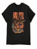 Dragon Sushi T-Shirt T-Shirts Oversize Aesthetic Clothes Anime T-Shirt Mens Tall T Shirts S įvairiaspalvis