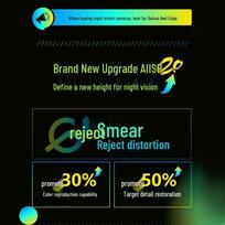 Dahua 6MP Full-Color Starlight PoE Network Bullet Security Camera CN plug (adapter included)