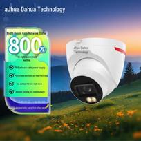 Dahua 8MP Full-Color Starlight PoE Dome IP Security Camera CN plug (adapter included)