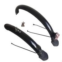 20 Inch Folding Bike Mudguard Set Water Protection Black Cycle Easy to Install