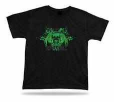 Tshirt Tee Shirt Birthday Gift Idea Classic Combat Fists Skull Wings Emblam S