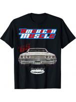 1965,65,HotRod,Impala,Biscayne,Del Ray,DelRay,Muscle Car,USA T-Shirt S įvairiaspalvis