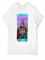 King Chicken T-Shirt Football T Shirt Baggy Shirts unisexs Big And Tall T Shirts S įvairiaspalvis