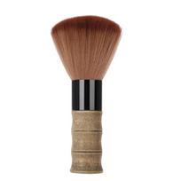 Soft Nylon Fiber Barber Face Duster Wooden Handle Hair Salon Brush Hair Styling Brush  Salon Use