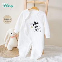 Disney Baby Air Cotton Padded Side-Opening Romper 59/44 balta