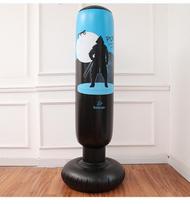Inflatable Taekwondo Punching Bag for Home Fitness and Training 1.6m with Pump