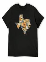 Floral Texas T-Shirt Hippie Clothes Baggy Shirts Short Sleeve Tee Summer Top Mens Graphic T-Shirts Pack S įvairiaspalvis