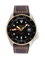 SEIKO 5 Sports SKX GMT Automatic Black Dial Watch SSK036 Men's