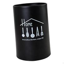 Chopsticks Holder Cutlery Draining Storage Rack Drying Kitchen Countertop Decor A-Black black