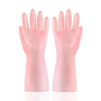 Extended Household Dishwashing Gloves: Waterproof Cleaning Work Gloves M