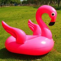 Flamingo pripučiami baseino žaislai Plaukimo plūdė sėdynė kūdikiui Vasaros vandens žaislai Pripučiamas plaukimo ratas Paplūdimio vakarėlis Vandens įranga