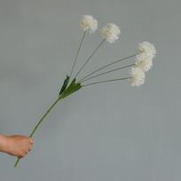 5-Head Artificial Dandelion Onion Ball Silk Flower for Photography Props