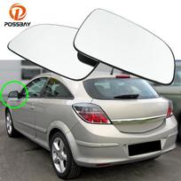 1 poros automobilio kairiojo/dešiniojo sparno galinio vaizdo veidrodėlio stiklas, šildomas galinis vaizdas, skirtas Opel Astra H 2004 2005 2006 2007 2008 automobilio išorė Left
