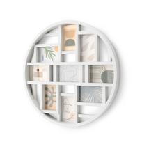Umbra LUNA Photo Photo Display Frame, White, 9-Panel, Multi-Plate balta