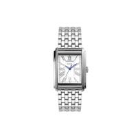FOSSIL Laikrodis ant riešo Kvarcinis mechanizmas Nerūdijančio plieno apyrankė 30mm Baltas ciferblatas Vyriški laikrodžiai Atsparus vandeniui 50m FS6008 White Dial