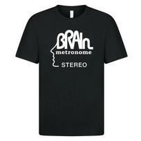 Brain Records T Shirt 1109 Music Label Scorpions Neu! Cluster Metronome Stereo 3XL