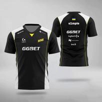 Navi 2025 CS2 E-sporto komandos uniformos marškinėliai CS:GO Profesionalios lygos treniruočių uniforma S1mple Aleksib gerbėjų dovana individualūs marškinėliai XXS
