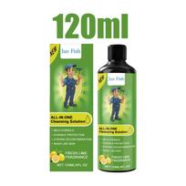 All Purpose Cleaner Liquid Multi Surface Deep Cleaning Lemon Scent Oil Stain Remover for Kitchen Bathroom Household Daily 120ml 120ml