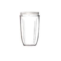1x Plastic Cup For Nutribullet Replace Large Cup Mug 600/900w Spare Cup 18oz/24oz/32oz Transparent Ergonomic Grip Design Cup