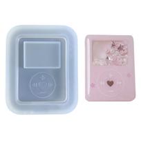 Quicksand Resin Casting Mold,Resin Art Shaker Mold,Crystal Silicone Hollow Mold Epoxy Pendant Mold Resin Keychain Mold 1