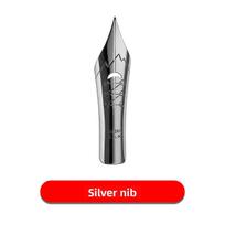 MAJOHN Flower Style Soft Elastic Calligraphy Nib Round Body Pointed Tip for Copperplate Gothic ES ER Writing Nibs for P136 P138