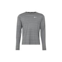 Nike Dri-FIT Miler Sports Running Gym Long Sleeves Smoke Grey Gray Men's CU5990-084 M