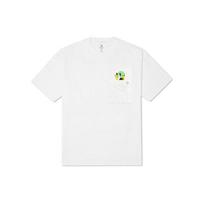 Converse Park Gym Graphic T-Shirt Asia Sizing 'White' Men's 10023150-A01 L