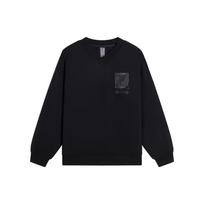 Li-Ning x Jackie Chan Kung Fu Graphic V Neck Sweatshirt 'Black' Men's AWDSC21-1 M