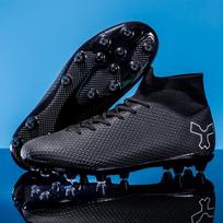 Broken Football Shoes Spikes Training Student Game Shoe Spikes Artificial Grass Large Size Shoes Men'S High Top 35