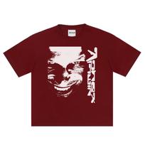 Harajuku Oversized Streetwear Unisexs Tshirt Aphex Twin Face Graphic Print Tops Cotton Hip Hop Short Sleeve Clothing Goth Y2k Tees S