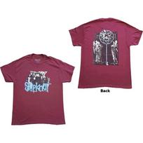 Slipknot Unisex T-Shirt: Goat Logo Demon (Back Print) (Medium) 3XL