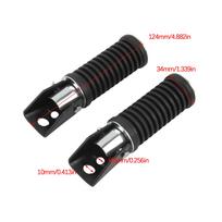 Motorcycle Rear Footrests FootPeg Enduro Foot Pegs For Suzuki GS125 GN125 CG125 Motocross Universal Accessories Pedals