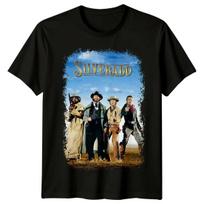 Silverado (1985 m) Filmo plakato įkvėpti marškinėliai Retro 80-ųjų T-shirt 4XL