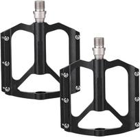 Wide Platform Lightweight Aluminum Alloy Bicycle Pedals for Road Mountain BMX Urban Commuter Bikes Non Slip Surface Durable Construction One Size juoda