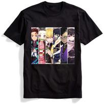 Demon Slayer Kimetsu No Yaiba Anime Nezuko Kamado Manga Tshirt Black For Men Loose T Shirt M