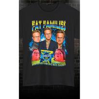 Fat Families Shirt UK TV Comedy, Funny Meme, British Humor T-Shirt, Retro Sweatshirt, Casual Crew Neck, Slight Stretch Fabric, Regular Fit, Print S juoda