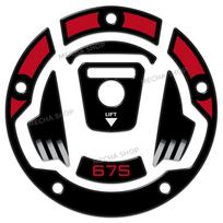 Motorcycle 3D Epoxy Resin Sticker fuel tank pad knee pads Protection Decal For CF MOTO 675SR-R 2025 2026