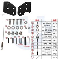 Footpeg Lowering Kit For Suzuki DL650 V-Strom 650/ 650XT 2004-2023 2024 2025 2026 VStrom 1000 DL1000 2002-2021 Lowering Plates juoda