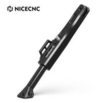 For KTM 690 Enduro R 690 SMC R 2008-2024 NICECNC Adjustable Kickstand For Husqvarna 701 Enduro/SM 16-24 GasGas 700 ES/SM 22-24 juoda