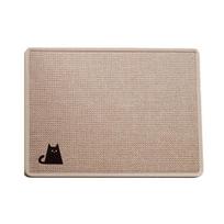 Entrance Door Mat Absorbent Floor Rug Anti-Slip Bathroom Mat Linen Washable Door Mat A