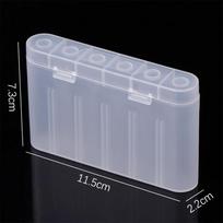 1PC 6 Slot 18650 Battery Storage Box Waterproof Portable Holder Case DIY Accessories 18650 Battery Protector Organizer Container