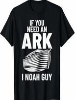 Quotes I Noah Guy Religious Person  T-Shirt S įvairiaspalvis