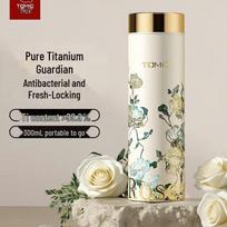 TOMIC Van Gogh Rose Pure Titanium Thermos