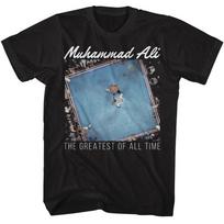Muhammad Ali Overhead Goat Black Icons  Children's T-shirt 100