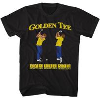 Golden Tee Swings Black Gaming  Children's T-shirt 160