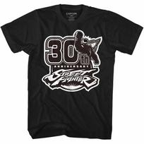 Street Fighter Sf30Bw Black Gaming  Children's T-shirt 150