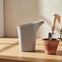 Slanted Spout Waterer Lightweight Small Watering Pitcher Compact Design Cup for Balcony,